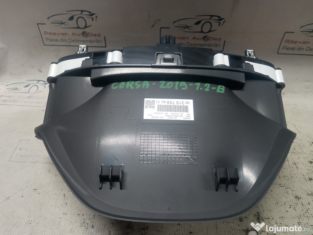 Ceasuri Bord UK Opel Corsa F 1.2 Benzina 2019