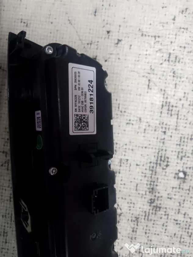 Panou comanda clima Opel Corsa F 1.2 Benzina 2019