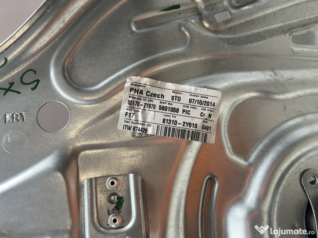 Macara geam stanga fata Suzuki SX4 2018