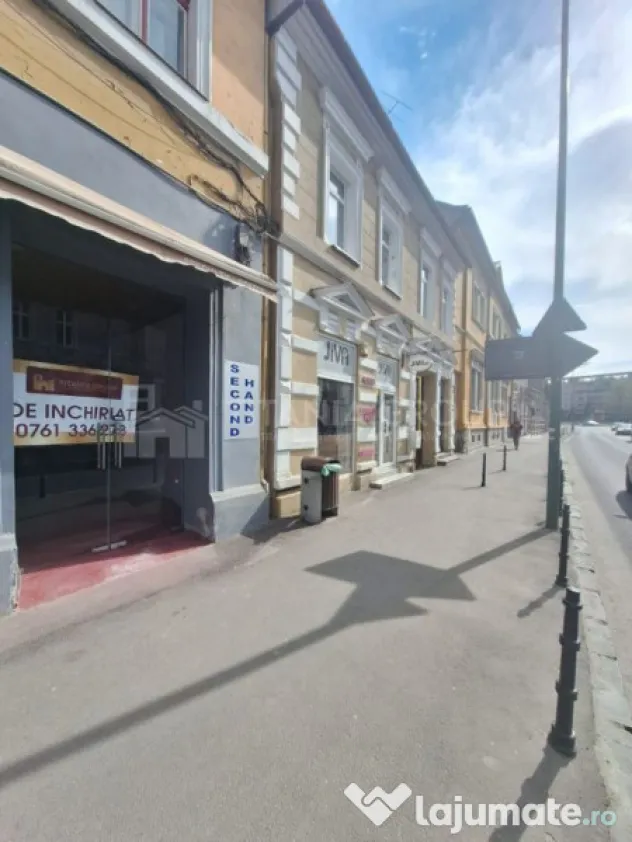 Spatiu comercial Centrul Istoric 24 mp, vitrina stradala