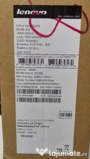 Laptop Lenovo B590 procesor I3 8Gb ram 