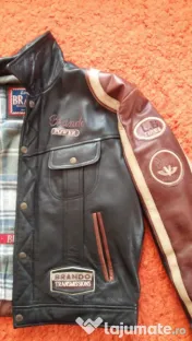 Geaca piele exclusivista BRANDO ( LONDON ) 