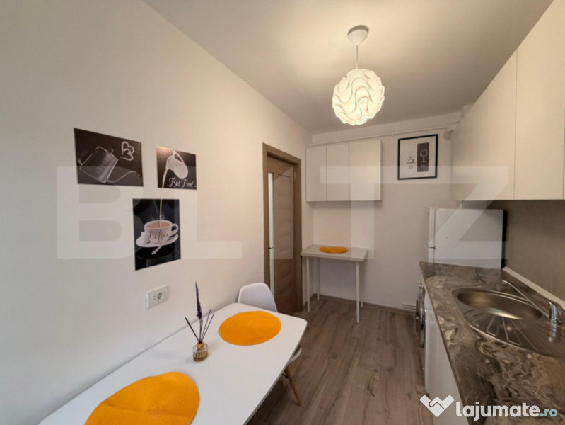 Garsonieră nouă, 35 mp, zona Brazdă – Cornitoiu