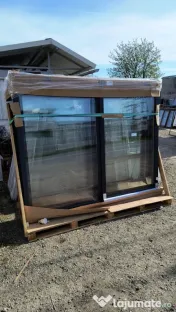 Geamuri gri antracit noi 2 canate 