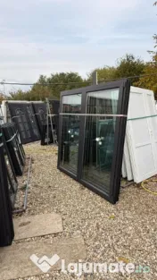 Geamuri gri antracit noi 2 canate 