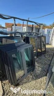 Geamuri gri antracit noi 2 canate 