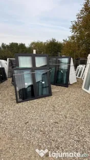 Geamuri gri antracit noi 2 canate 