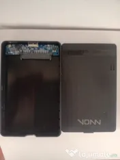 Carcasă rack HDD/SSD externă 2.5” USB 3.0 – Nouă, cu cablu 