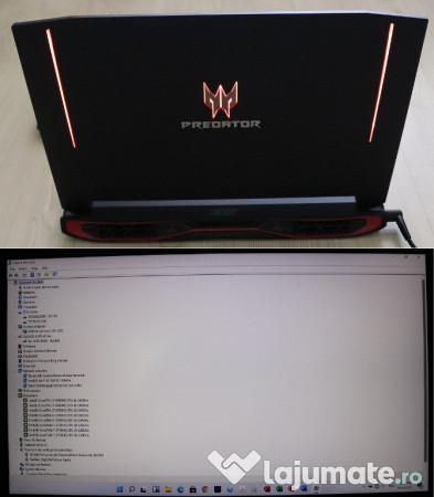 Laptop Gaming Acer Predator G9-593 i7 Gtx 1070