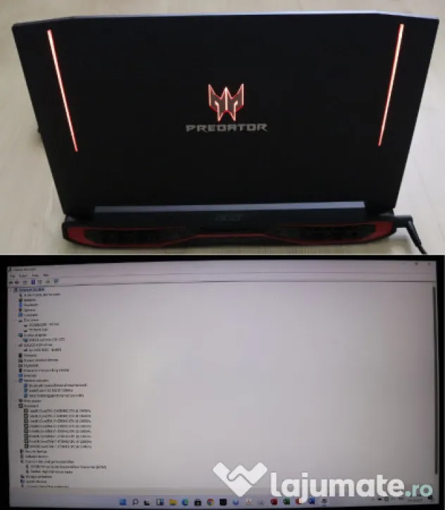 Laptop Gaming Acer Predator G9-593 i7 Gtx 1070