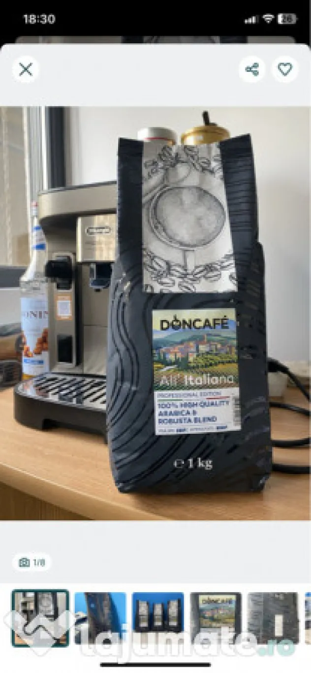 Cafea boabe Doncafe All'Italiana, Professional Edition, 1 kg