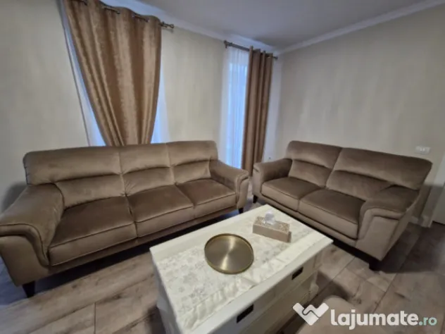 Set canapea de stofă Fairen (Mobexpert)
