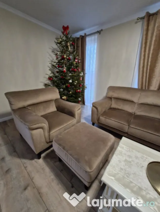 Set canapea de stofă Fairen (Mobexpert)