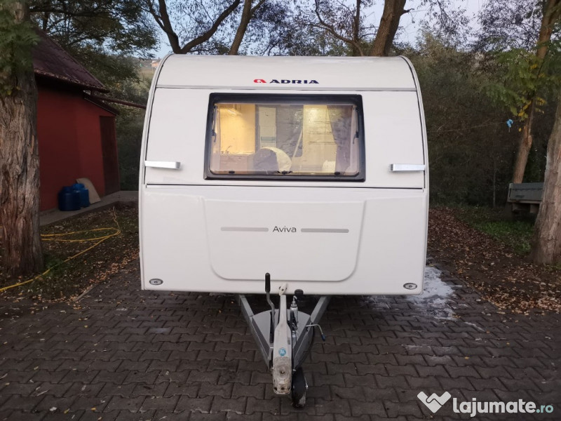 Rulotă Adria Aviva 522 PT 2017 FULL – doar camping, climă, mover