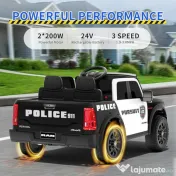 Masinuta electrica de politie DODGE RAM 2500 REBEL, 400W, 24V 