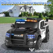 Masinuta electrica de politie DODGE RAM 2500 REBEL, 400W, 24V 