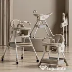 Scaun de masa si joaca pentru copii Kinderplay Bej