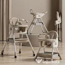 Scaun de masa si joaca pentru copii Kinderplay Bej