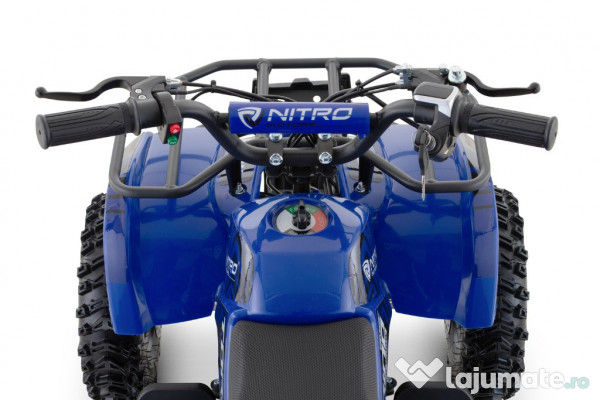 ATV electric pentru copii NITRO Torino Quad 1200W 48V Snowy Tyre,