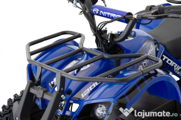 ATV electric pentru copii NITRO Torino Quad 1200W 48V Snowy Tyre,