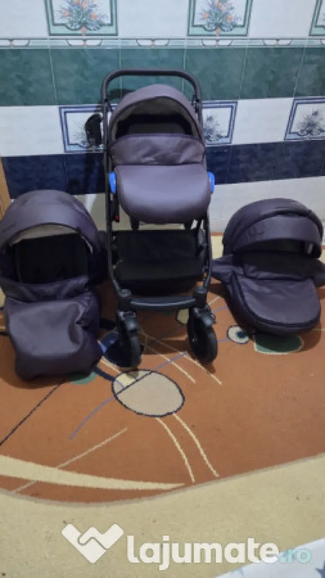 Krausman Carucior 3 1 LEXXO Purple Testat ADAC Stare F. Buna