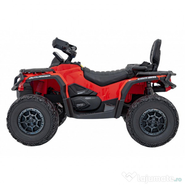 ATV electric pt. copii Can Am Outlender 4x200W 24V RED