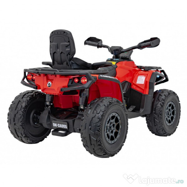 ATV electric pt. copii Can Am Outlender 4x200W 24V RED