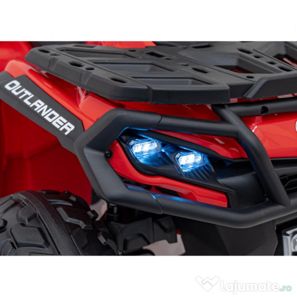 ATV electric pt. copii Can Am Outlender 4x200W 24V RED