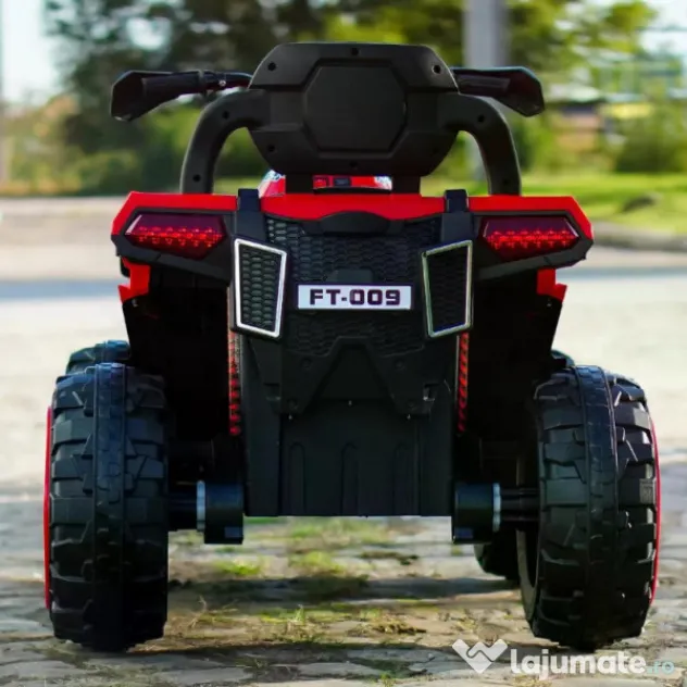 ATV electric pt. 2 copii 4x4 Kinderauto SuperOffroad V2, 4x45W 12V RED