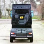 Camion electric pt. copii SCANIA R-SERIES 4x45W 12V 14Ah Black 