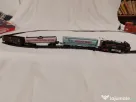 Trenuleț Electric Rail King (19 piese) – Stare Perfectă + VIDEO Funcționare