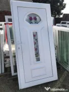 Usi termopan cu panel ornamental-vitraliu-pictata etc