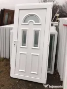 Usi termopan cu panel ornamental-vitraliu-pictata etc