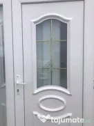 Usi termopan cu panel ornamental-vitraliu-pictata etc