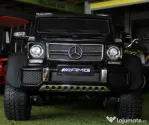 Masina Mercedes G63 6x6 cu Scaun tapitat + Scaun adulti