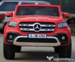 Masinuta electrică pentru 2 copii Mercedes X-Class #RED