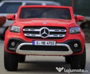 Masinuta electrică pentru 2 copii Mercedes X-Class #RED 