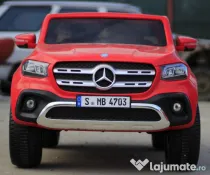 Masinuta electrică pentru 2 copii Mercedes X-Class #RED