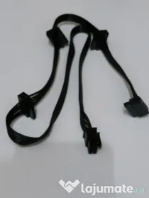 Cablu surse modulare 6 pini la 4xsata