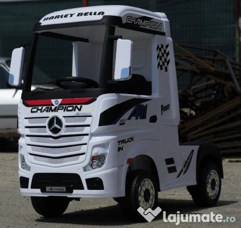 Camion electrica pentru copii Mercedes Actros 4x35W 12V 14Ah