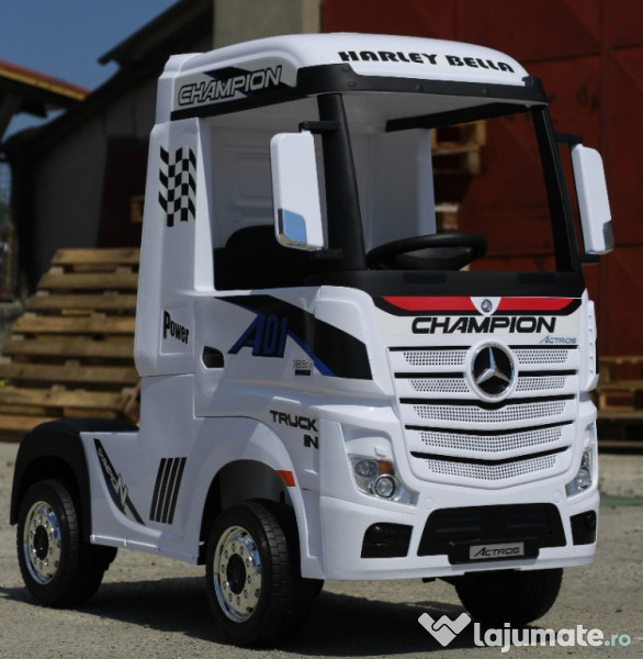 Camion electrica pentru copii Mercedes Actros 4x35W 12V 14Ah