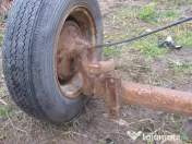 Axa ( punte ) remorca - rulota