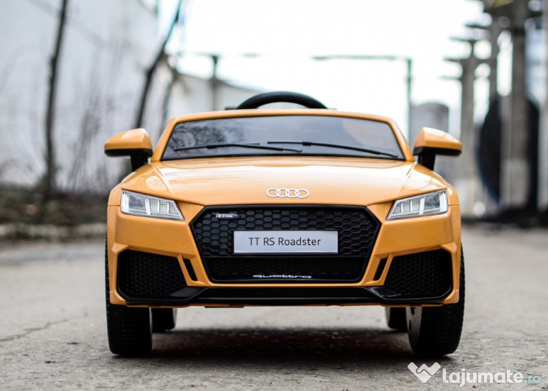 Masinuta electrica pentru copii, Audi TTRS 2x 35W #Yellow