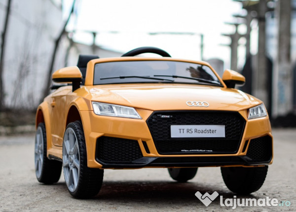 Masinuta electrica pentru copii, Audi TTRS 2x 35W #Yellow