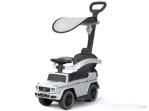 Masinuta premergator pt copii 2 in 1 Mercedes G350d cu parasolar White
