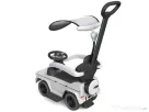 Masinuta premergator pt copii 2 in 1 Mercedes G350d cu parasolar White