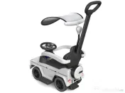 Masinuta premergator pt copii 2 in 1 Mercedes G350d cu parasolar White 