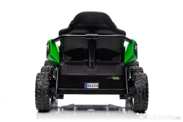 UTV electric pentru 2 copii Kinderauto MoonRider 6x6 180W 24V, Verde