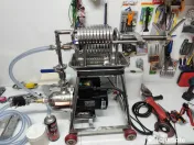 Selector seminte soreata, filtru ulei, masina de imbuteliat inox 220V 