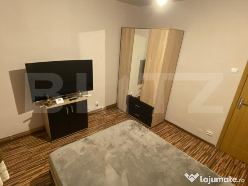 Apartament cu 2 camere, 57 mp, decomandat, mobilat, zona Mat
